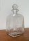 Vintage Danish Glass Bottle With Engraving 15