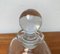 Botella danesa vintage de vidrio con grabado, Imagen 14
