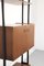 Mid-Century Italian Freestanding Teak & Steel Modular Bookshelf 3