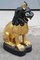 Florentine Porcelain 24kt Gold Chinese Lion, 1970 5