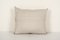 King Bed Cotton Suzani Pillow Cover in Neutral Tan 4