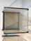 Tavolini o comodini Mid-Century in vetro acrilico, metallo e vetro, Italia, set di 2, Immagine 8