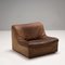 Brown Leather DS46 Armchair from De Sede, 1970s, Image 3