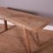 French Scrubbed Sycamore & Elm Trestle Table 2