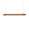 Sipo Maghoni Brass Ceiling Light by Mernoe 3