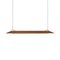 Sipo Maghoni Brass Ceiling Light by Mernoe 5