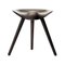 Brown Oak Stool by Lassen 1