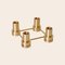 Brass Candle Holder by Ox Denmarq, Set of 4 7