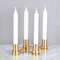 Brass Candle Holder by Ox Denmarq, Set of 4 2