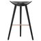 Black Beech / Copper Bar Stool by Lassen 1