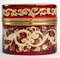 Bohemian Engraved and Enamelled Ruby-Coloured Oval Box, Image 5
