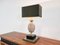 Travertine Ostrich Egg Table Lamp, 1970s 3