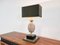 Travertine Ostrich Egg Table Lamp, 1970s, Image 3