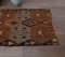 Tapis de Couloir Oushak Vintage en Laine 8