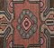 Vintage Turkish Oushak Wool Runner Rug 7