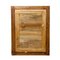 Espejo Regency neoclásico rectangular de madera tallada a mano, Imagen 5