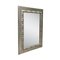 Neoclassical Regency Rectangular Silver Hand Carved Wooden Mirror, Image 2