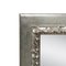 Neoclassical Regency Rectangular Silver Hand Carved Wooden Mirror, Image 3