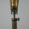 German Art Deco Height Adjustable Bronzed Brass and Bakelite Table Lamp, 1930s, Image 7