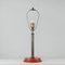 German Art Deco Height Adjustable Bronzed Brass and Bakelite Table Lamp, 1930s 2
