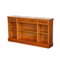 Burr Yew Wood Dwarf Open Bookcase or Sideboard with Three Large Drawers 1