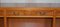 Burr Yew Wood Dwarf Open Bookcase or Sideboard with Three Large Drawers 6