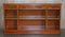 Burr Yew Wood Dwarf Open Bookcase or Sideboard with Three Large Drawers, Image 3