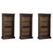 Jacobean Revival Open Carved Library Bookcases with Detailing, Set of 3, Image 1