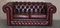 Oxblood Leder Chesterfield Gentleman's Club Sofa 2