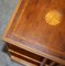 Sheraton Revival Burr Yew & Satinwood Revolving Bookcase 7