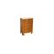 Military Campaign Style Side Table Sized Chest of Drawers in Burr Walnut, Image 1