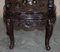 Japanese Qing Dynasty Carved Dragon Throne Armchair, 1880s, Image 19