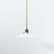 20th Century White Lacquered Metal Ceiling Lamp 4