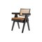 051 Capitol Complex Office Chair by Pierre Jeanneret for Cassina, Set of 2, Image 1