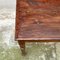 Antique Italian Fir Table With Brass Handle and Shaped Legs, 1910s 9