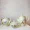 Teapots & Sugar Bowl by Richard Ginori, Set of 3 1