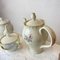 Teapots & Sugar Bowl by Richard Ginori, Set of 3 4