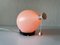 Pinke Ballon- oder Einbau-Deckenlampe aus Kunststoff von Yves Christin für Bilumen, Italien, 1980er 7