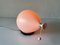 Pinke Ballon- oder Einbau-Deckenlampe aus Kunststoff von Yves Christin für Bilumen, Italien, 1980er 5