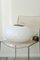 White Swirl Murano Glass Ceiling Lamp, Image 1