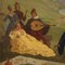 Pintura de paisaje italiana con personajes, siglo XX, óleo sobre masonita, enmarcado, Imagen 10