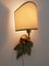 Mid-Century Bronze & Patinated Brass Sconce, Image 3