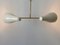 Lampe à Suspension Sputnik Mid-Century Moderne à Deux Bras, Autriche, 1950s 13