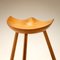 Danish Tripod Milking Stool, 1950s, Image 9