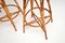 Sgabelli da bar in bambù di Franco Albini, anni '70, set di 3, Immagine 11