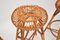 Bamboo Bar Stools by Franco Albini, 1970s, Set of 3, Image 7