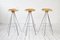 Jamaica Bar Stool by Pepe Cortés for Amat-3, 1990s, Set of 3 2