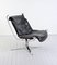 Vintage Chrome & Leather Falcon Chair by Sigurd Ressell for Vatne Lenestolfabrikk, Image 1