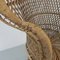 Small Vintage Rattan & Bamboo Emmanuelle Chair 17