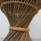 Silla Emmanuelle vintage pequeña de ratán y bambú, Imagen 10